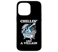 Ice Bath Chillin' Like A Villain Cold Plunge Cold Exposure Coque pour iPhone 14 Pro Max