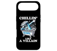Ice Bath Chillin' Like A Villain Cold Plunge Cold Exposure Coque pour iPhone Air