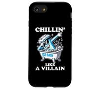 Ice Bath Chillin' Like A Villain Cold Plunge Cold Exposure Coque pour iPhone SE (2020) / 7/8