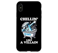 Ice Bath Chillin' Like A Villain Cold Plunge Cold Exposure Coque pour iPhone XS Max