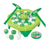 Ice Block Breaking Game - Tabletop Party Quick Play Tap Rescue Frog Block | Ice Breaking Frog Trap Game Puzzle Toy For Family Parties Birthdays Christmas Holidays Indoor Play Classroom Kids Boy