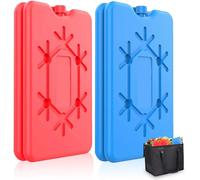 Ice Block For Isothermal Bag,Flat Ice Breads,Lunch Blocks,Large Ice Bread,For Lunch,Camping,Bpa Free,For Cooler Bag Insulated