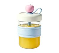 Ice Bottle Easy Release Reusable Cup With Straw 冰杯便携 高颜值咖啡冰格脱冰杯吸管玻璃水杯 202