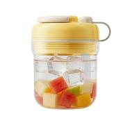 Ice Bottle - Portable Ice Making Container, 2 N 1 Leakproof Quick Release Flask Mold With Straw, 380ml Water Bottle Tray | Cooler Jug For Gym Men Kids Sports Travel Party Adults Bar