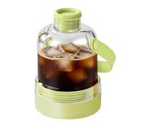 Ice Bottle - Silicone Ice Tray 2 In 1 Cube Maker | Bottle with Lid Easy Release Flexible Mold Container Portable Maker for Juice, Cocktail, Whiskey Drinks, Summer or Outdoor Use