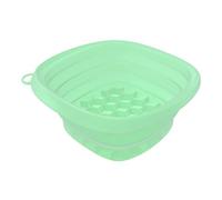 Ice Bowl-9,53 x 9,53 po Bassin pliable, rouleau de refroidissement du visage, plateau de seau intégré | Pour les soins de la peau au spa, utilisation à domicile, routines de beauté de cuisson