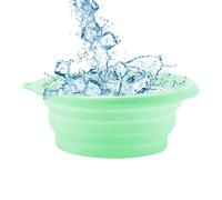 Ice Bowl For Face - Silicone Reusable Cold Mold, Foldable Basin | Leakproof Ergonomic Cooling Cryotherapy Facial Massager, Portable Flexible Space Saving Skincare Tightening Tool For Beauty Skin Care