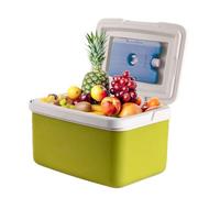 Ice Box Cooler - Leakproof Delivery Box, Large Capacity Ice Storage, Portable Picnic Carrier, Ergonomic Handle Design | Insulated Cooler Set, Ideal for BBQ Travel Picnic Beach Drinks Snacks