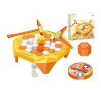 Ice Breaking Board Game - Penguin Knock Table Toy, Family Trap Activity | Chilly Bird Hexagon Cube Destruction Activity | Family Evening Indoor Gathering Classroom Learning, Educational Fine Motor Sk