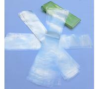 Ice Candy Wrapper, Ice Candy plastic 100 PCS, Ice Candy Bag, Sac à Sucette Glacée, Ice Pop Moules Jetable, Sac Sachets Transparents
