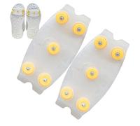 Ice Cleats Crampons antidérapants de Traction pour Neige | Poignées pour Glace et Neige, Ajustement sûr pour Plus de stabilité, Crampons de Traction d'hiver pour la Marche, Le Jogging, etc