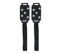 Ice Cleats For Shoes | 12 x 5,5 cm Crampons anti-Slip Traction - Stainless Steel Spikes Overshoe | Consistent For Hiking Fishing Mountaineering Outdoor Cold Weather Commuting Running Women Elderly