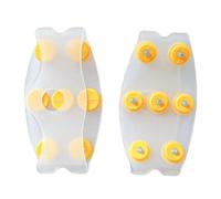 Ice Cleats for Women, 7-Tooth Anti Slip Universal Invisible Crampons, Snow Ice Shoe Spikes - for Men Women Hiking Walking Winter Outdoor Climbing Fishing Sports Garden Park Backyard Running