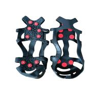 Ice Cleats Non-Slip Ice Grips Silicone Shoe Spike for Snow and Ice Portable Snow Cleat for Hiking Climbing Ice Fishing(40to46 Yards)