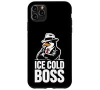 Ice Cold Boss Pingouin Mafia Humour drôle Coque pour iPhone 11 Pro Max