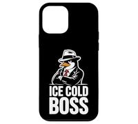 Ice Cold Boss Pingouin Mafia Humour drôle Coque pour iPhone 12 Mini