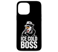 Ice Cold Boss Pingouin Mafia Humour drôle Coque pour iPhone 13 Pro Max