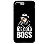Ice Cold Boss Pingouin Mafia Humour drôle Coque pour iPhone 7 Plus/8 Plus