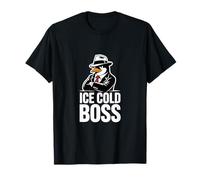 Ice Cold Boss Pingouin Mafia Humour drôle T-Shirt