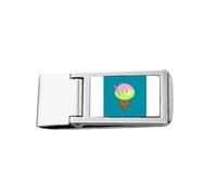 Ice Cono Gelato Porte-monnaie fin en acier inoxydable