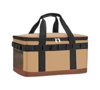 Ice Cooler Tote - Thermal Food Carrier, Waterproof Beverage Bag, Large Storage Box | Fishing Camping Hiking Travel Picnic Pool Golf Road Trip Cooler Tote