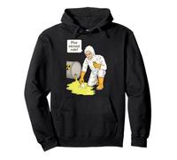 Ice Cream 5 Second Rule Vintage Retro Radioactive Lab Nerd Sweat à Capuche