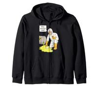 Ice Cream 5 Second Rule Vintage Retro Radioactive Lab Nerd Sweat à Capuche