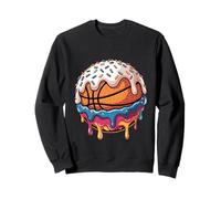 Ice Cream Basketball Drip Drip pour tout-petits, jeunes femmes, papa et garçons Sweatshirt