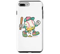 Ice Cream Drip Baseball Spots Baseball Lover Men Women Coque pour iPhone 7 Plus/8 Plus