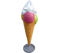 Ice Cream Figure Statue Présentoir Glacier Gastronomie Statues 185cm Restaurant