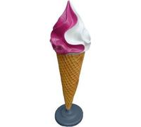 Ice Cream Figure Statue Présentoir Glacier Gastronomie Statues 195cm Restaurant