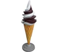 Ice Cream Glacier Décoration murale Figurines Représentants 130cm Nouveau Gastronomie