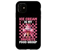 Ice Cream is My Favorite Food Group Coquette Girl Mom Coque pour iPhone 11