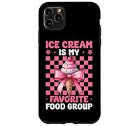 Ice Cream is My Favorite Food Group Coquette Girl Mom Coque pour iPhone 11 Pro Max
