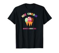 Ice Cream Lover Icecream Decorations Cone Maker Eiscreme T-Shirt