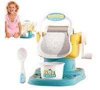 Ice Cream Maker Machine - Desserte à dessert congelé | Appareil de yaourt | Compteur de cuisine compact de cuisine, appareil électrique durable, bol de préparation