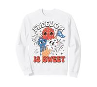 Ice Cream Party Freedom is Sweet Treat Celebration Sweatshirt