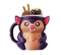 Ice Cream Pint Holder - PP 15x12x11.5cm | Insulated Cow Sleeve Handle Ice Cream Cup Holder Animal Design Pint Sleeve | Cold Drink Dessert Holders For Soda Beer Movie Night Picnic Camping Beach Use
