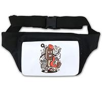 Ice Cream Rock Star Sac banane pour guitare électrique Blanc