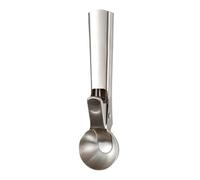 Ice Cream Scoop - Effortless Dessert Scooping | Stainless Steel Ergonomic Non-Slip Portion Scoop Smooth Polished | For Dessert Buffet Party Kitchen Home Dough Fruit Candy Popcorn Watermelon Cookie 19.
