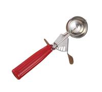 Ice Cream Scoop Set | Stainless Steel, Dirt-Resistant, Rustproof | Flop Colored Scoops, Multiple Sizes, Portioning Tool For Ice Cream, Fruits, Desserts, Purple/Red/Green/Gray, 1pc