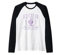 Ice Cream Social Club I'm Just Here for The Ice Cream Citation Manche Raglan