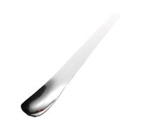Ice Cream Spoons - Long Handle Stainless Steel Dessert Utensils | Flat Edge Yogurt Scoops Flat Edge for Sorbet, Parfaits, Cake, Pudding, Thick Nut Butter, Coffee, Latte, Cocktail