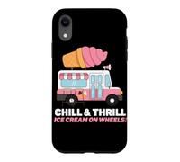 Ice Cream Truck Chill & Thrill Ice Cream on Wheels ! Coque pour iPhone XR