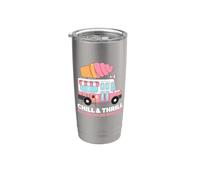 Ice Cream Truck Chill & Thrill Ice Cream on Wheels ! Gobelet isotherme en acier inoxydable double paroi
