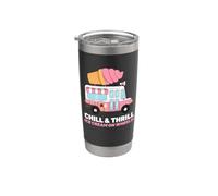 Ice Cream Truck Chill & Thrill Ice Cream on Wheels ! Gobelet isotherme en acier inoxydable double paroi