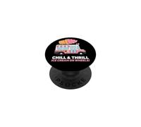 Ice Cream Truck Chill & Thrill Ice Cream on Wheels ! PopSockets PopGrip Adhésif