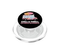 Ice Cream Truck Chill & Thrill Ice Cream on Wheels ! PopSockets PopGrip pour MagSafe