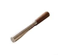 Ice Crusher Hammer Stainless Steel Walnut Handle