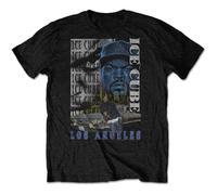 Rock Off Trade T-shirt Ice Cube - L Unisexe Noir Los Angeles (Import)